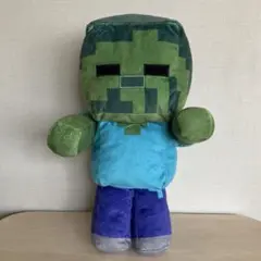 マインクラフト　BIGぬいぐるみ　ゾンビ