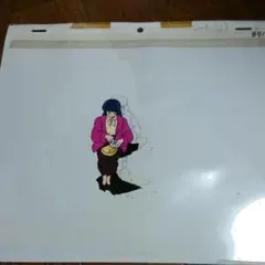めぞん一刻セル画（非売品） 響子さん外出する