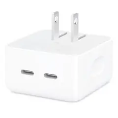 【新品】デュアルUSB-Cポート搭載35Wコンパクト電源アダプタ