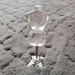 トルソー ❤ミニ アクリル アクセサリースタンド ミニチュア