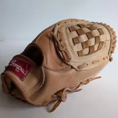 【軟式野球用グローブ/右投げ用】Ｃｏｍｐａｃ（ユーズド品）