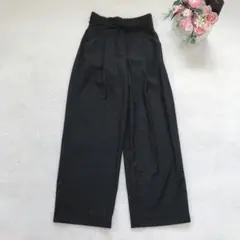 N. カジュアルパンツ ワイド レディース ボトム ベーシック タック シンプル
