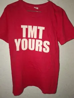 tmt 限定 YOURS Tシャツ レッド BIG3 Tシャツ　M