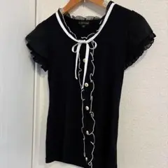 クレイサス　ブラック　トップス　Tシャツ　サイズ38