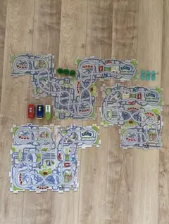 チャギントンレールパズル28枚と車両3台