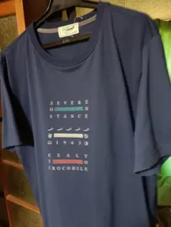 CROCODILE ネイビー Tシャツ