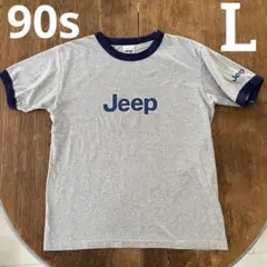 90s Jeep リンガーTシャツ Lサイズ ヴィンテージtシャツ ジープ