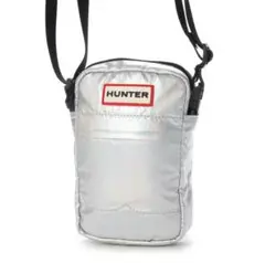HUNTER　ハンター　シルバー　サコッシュ　ショルダーバッグ