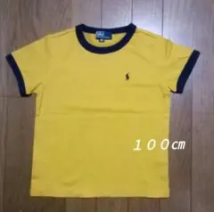 Ralph Lauren Tシャツ 　１００㎝　イエロー シンプル