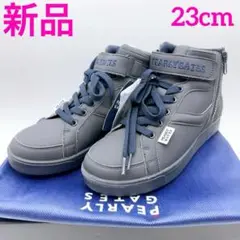パーリーゲイツ ゴルフシューズ ネイビー 23cm 新品 ハイカット