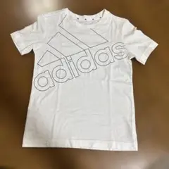 adidas ホワイト Tシャツ 130cm