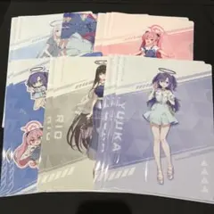 ブルーアーカイブ　クリアファイル　 6種類16枚