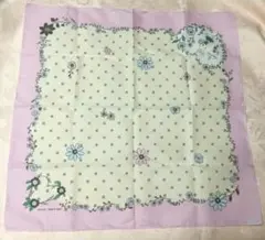 ルシュクル　ハンカチ　うさぎ　花柄