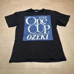 ワンカップ大関　日本酒　半袖　tシャツ　黒　ブラック　3L