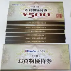 ヤマダ電器 株主優待 8000円分