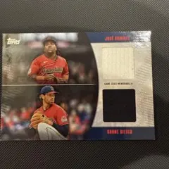 2025年デュアルレリックカードJosé RamírezShane Bieber