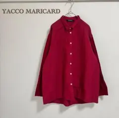【YaocoMaricard /ヤッコマリカルド】 ピンタック コットンブラウス