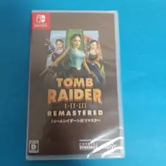 ニンテンドースイッチ ソフト トゥームレイダー I-Ⅲ リマスター 新品