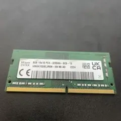 SK Hynix 8GB SODIMM DDR4 3200 メモリ
