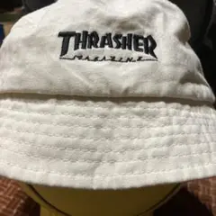 Thrasher Magazine バケットハット ホワイト