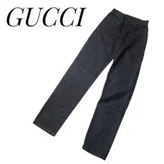 GUCCI グッチ デニムパンツ ブラック 黒 38 M