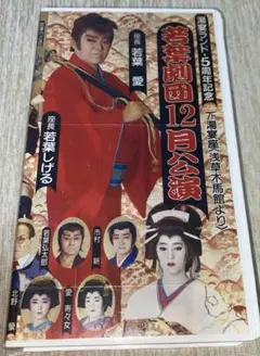 大衆演劇　若葉劇団VHS（DVD付き）