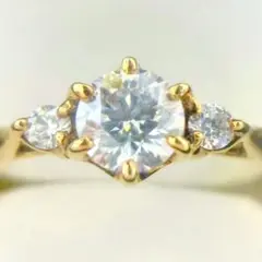 【K18/D0.21ct/D0.04ct】Disney 美女と野獣 ダイヤモンド