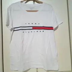 TOMMY HILFIGER ホワイト Tシャツ L/G