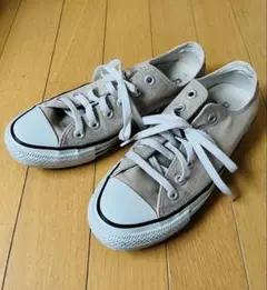 【コンバース】スニーカー キャンバス オールスター ベージュ