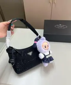 PRADA ブラック ショルダーバッグ
