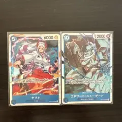 ワンピースカード 受け継がれる意志 ヤマト ニューゲート sr 2枚セット