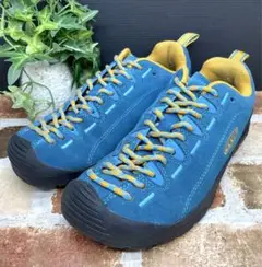 KEEN キーン ジャスパー スェード スニーカー 23 アウトドア シューズ青