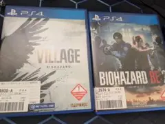 バイオハザード ヴィレッジ & RE:2 セット値下げ可能