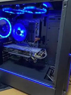 ゲーミングPC モニター2枚 ヘッドセット マウス キーボード付き
