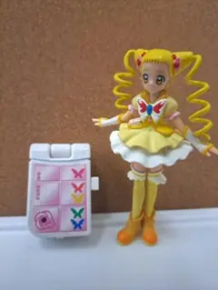 プリキュア5 フィギュア(キュアレモネード)&変身携帯キュアモ(おもちゃ)