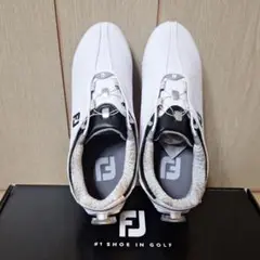 【新品未使用】FootJoy ゴルフシューズ ホワイト/ブラック