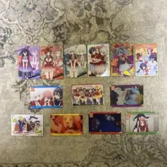 ゾンビランドサガ　ウエハース13枚まとめ売り
