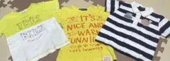 90センチ Tシャツ3枚セット