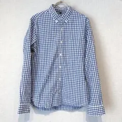 ✨綿100✨ MUJI 無印良品 M シャツ カジュアル ボタンダウン チェック