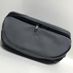 【送料無料】CHANEL シャネル セカンドポーチ クラッチバッグ グレー