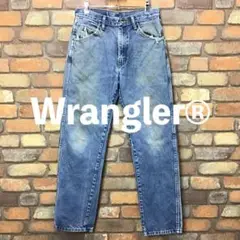 ◎USA古着◎Wrangler リアルダメージ ストレートデニム DP1-198