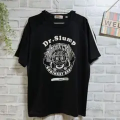 Dr.スランプ アラレちゃん tシャツ プリント 80s 鳥山明 希少 古着 L