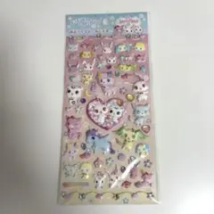 Sanrio Jewelpet　ジュエルペット　ぷっくりシール