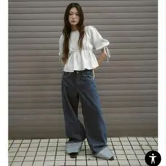 zara 新品未使用　ジャガードトップス