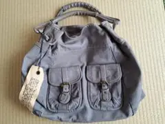 【used】男女兼用　革ハンドバッグ
