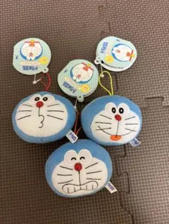 ドラえもん ぬいぐるみマスコット 3個セット