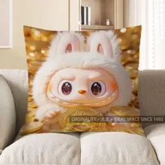 ラブブキャラクター クッションカバー