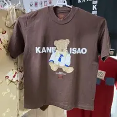 メンズ　カネコ　イサオ　セーラー　クマ　半袖　Tシャツ