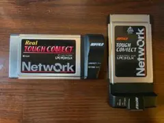 BUFFALO LANカード　2セット　LPC3-CLX　LPC-PCM-CLX