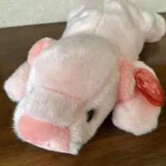 【入手困難】tyビーニーベイビーズ ブタぬいぐるみ　※バディーズ ty ぬいぐるみ ブタ ビーニーベイビーズ ぶた 豚 子ブタ Wilaur